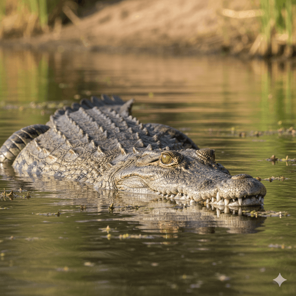 Nilkrokodil Gefährliche Tiere in Ägypten 2026