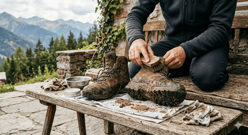 Wanderstiefel putzen – so geht es richtig (Guide 2026)