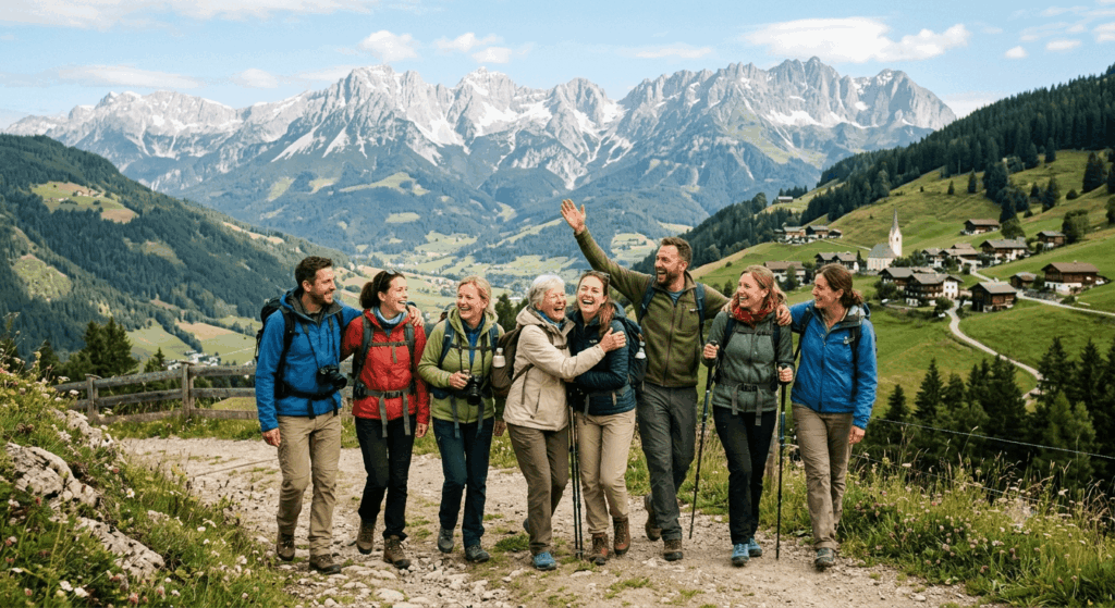Gruppenreisen in Österreich So findet ihr die passende Unterkunft für viele Personen